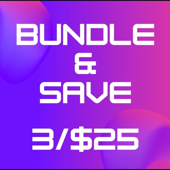 Bundle & Save 3/$25 - Picture 1 of 1